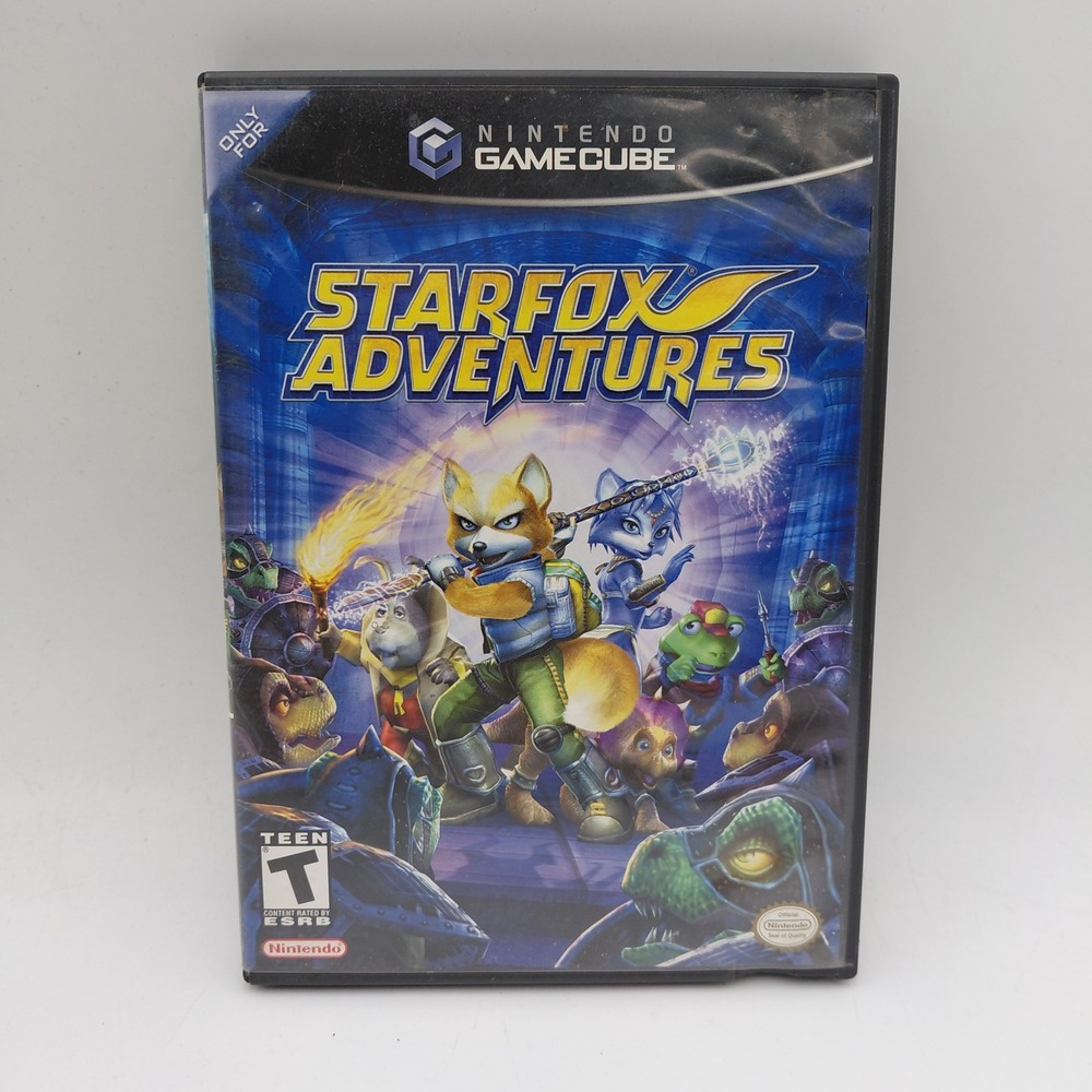 Star Fox Adventures Nintendo GameCube CIB Rare Action Game Manual Case Code